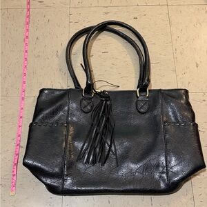 Vegan Leather Tote Bag